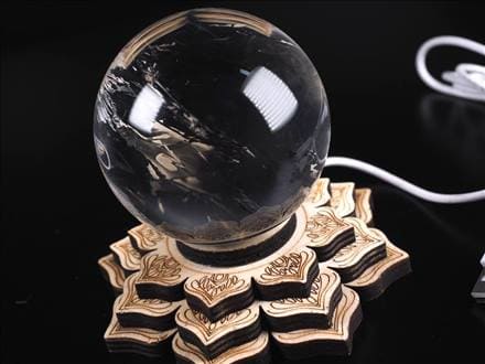 レインボー 発光 LED 台座 照明