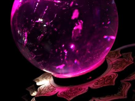 レインボー 発光 LED 台座 照明