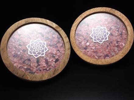 コースター インテリア 浄化 さざれ ロータス ファティマの手 女神