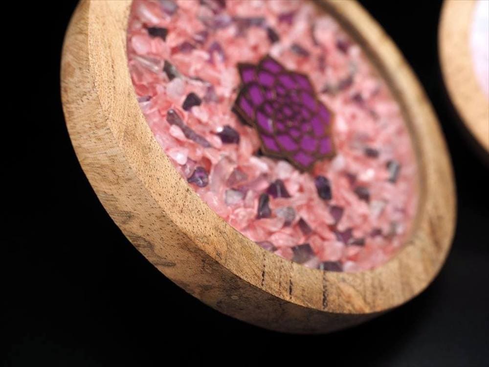 コースター インテリア 浄化 さざれ ロータス ファティマの手 女神