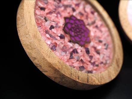 コースター インテリア 浄化 さざれ ロータス ファティマの手 女神