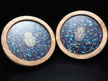 コースター インテリア 浄化 さざれ ロータス ファティマの手 女神