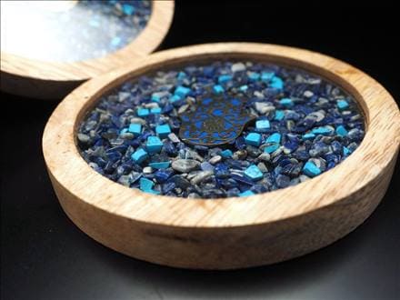 コースター インテリア 浄化 さざれ ロータス ファティマの手 女神