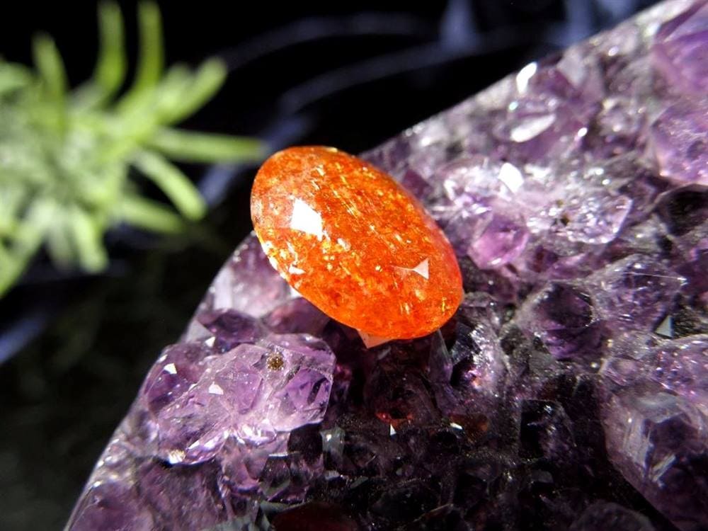 サンストーン タンブル カボション 日長石 パワーストーン