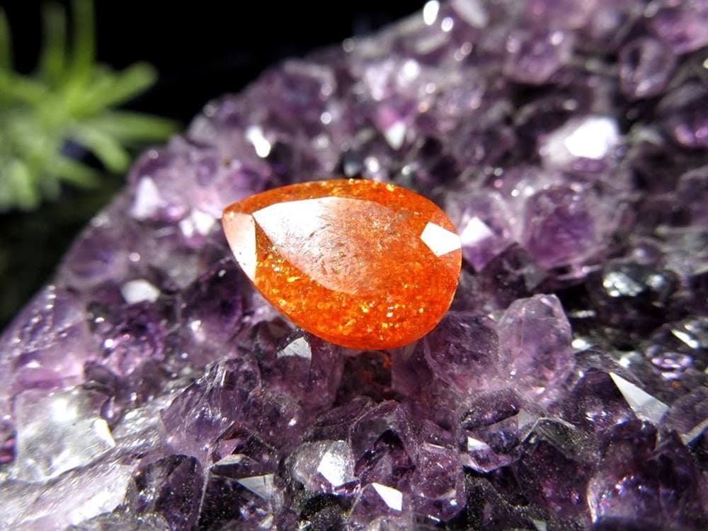 サンストーン タンブル カボション 日長石 パワーストーン