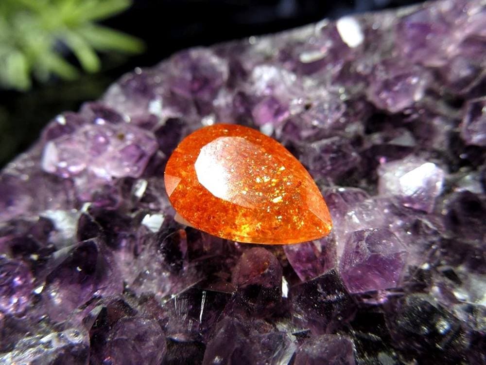 サンストーン タンブル カボション 日長石 パワーストーン