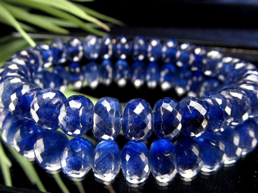 サファイア ブレスレット コランダム ボタンカット 9月の誕生石