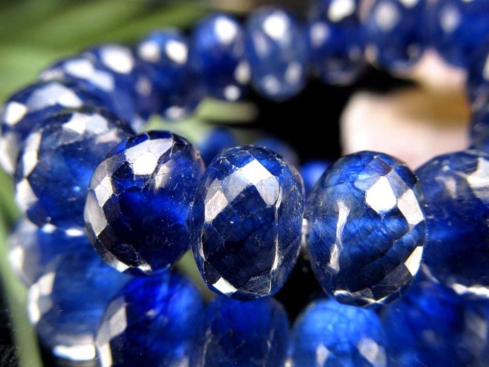 サファイア ブレスレット コランダム ボタンカット 9月の誕生石