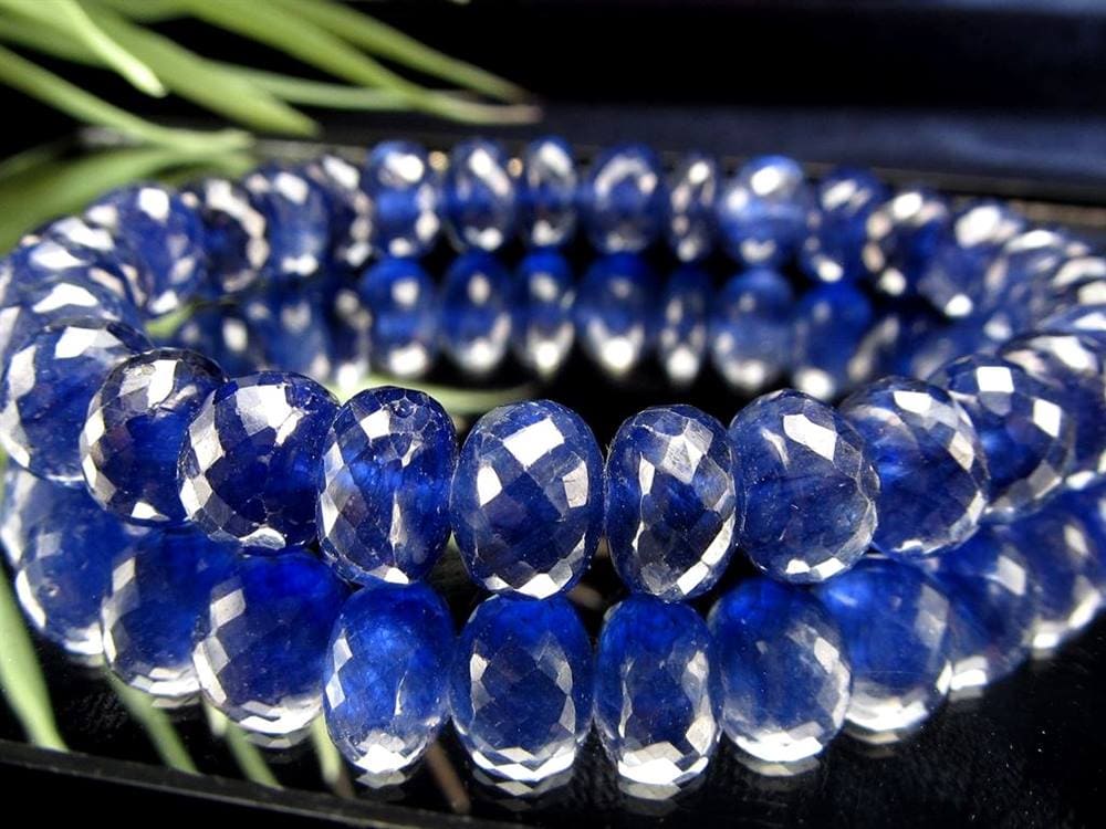 サファイア ブレスレット コランダム ボタンカット 9月の誕生石