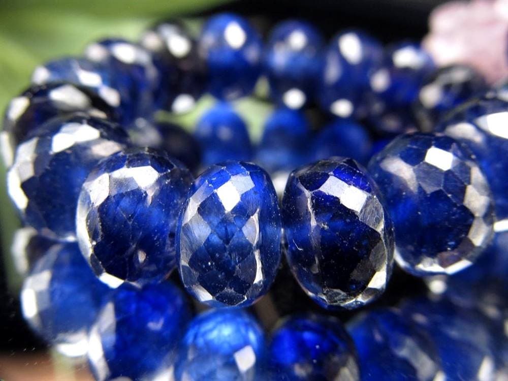 サファイア ブレスレット コランダム ボタンカット 9月の誕生石