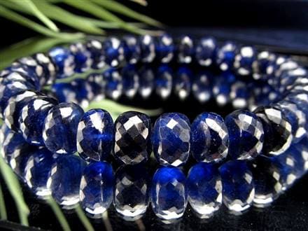 サファイア ブレスレット コランダム ボタンカット 9月の誕生石