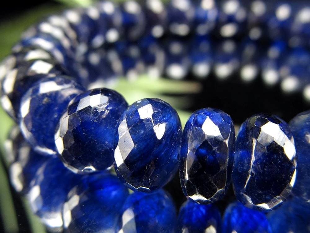 サファイア ブレスレット コランダム ボタンカット 9月の誕生石