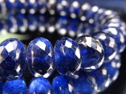 サファイア ブレスレット コランダム ボタンカット 9月の誕生石