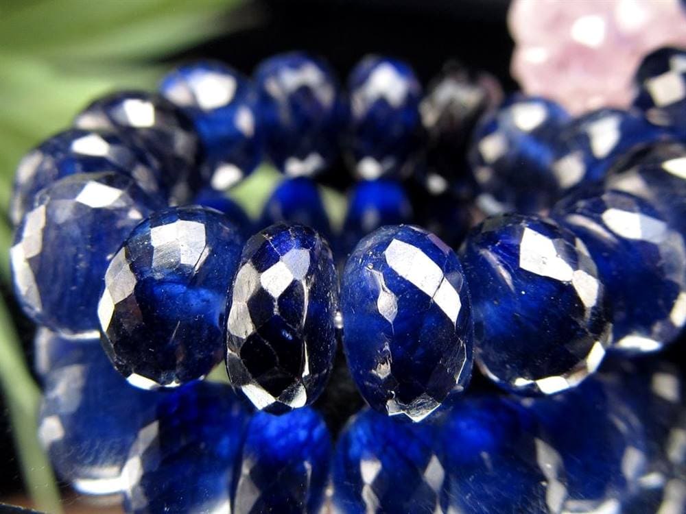 サファイア ブレスレット コランダム ボタンカット 9月の誕生石