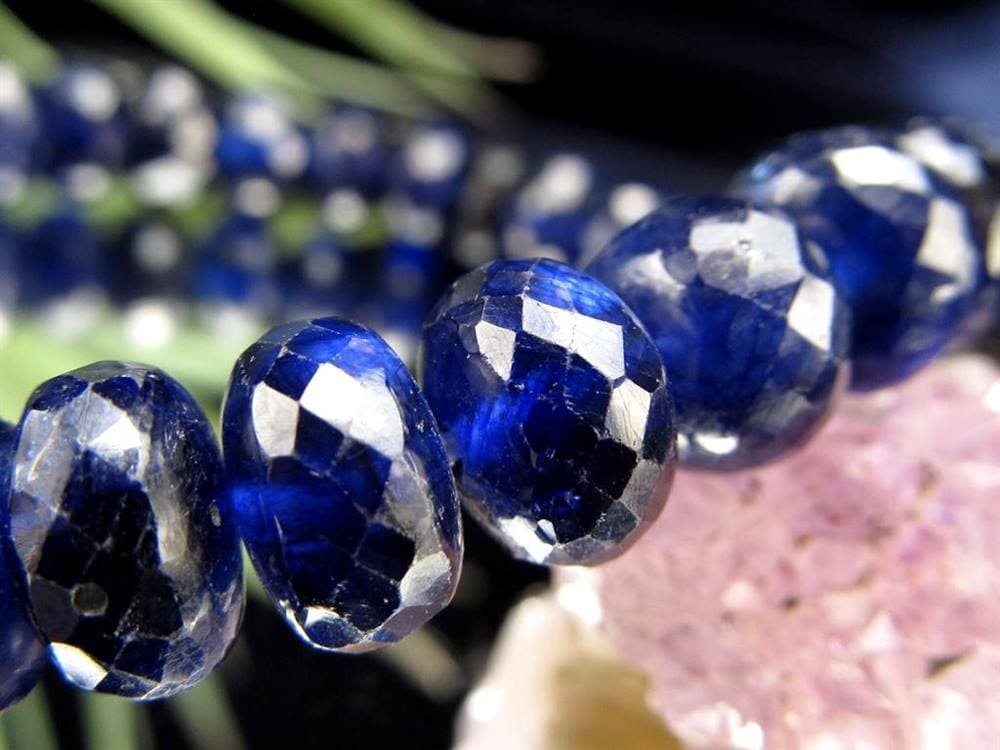 サファイア ブレスレット コランダム ボタンカット 9月の誕生石