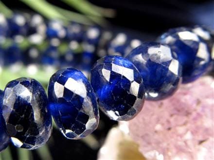 サファイア ブレスレット コランダム ボタンカット 9月の誕生石