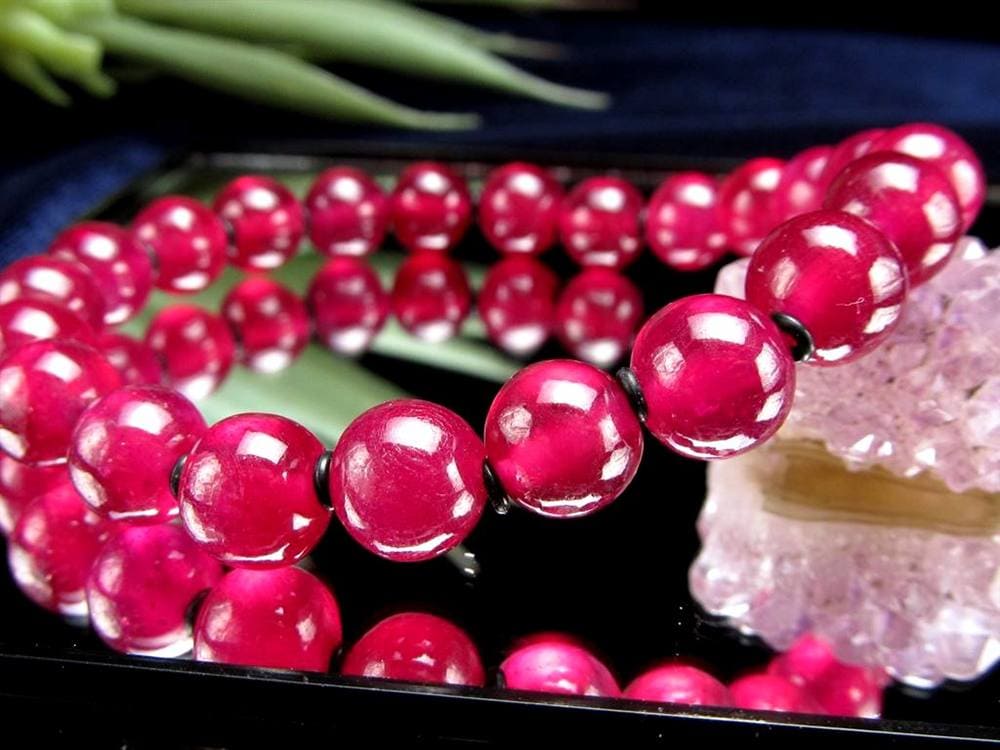 ルビー ブレスレット 宝石の女王 宝石質 ミャンマー産