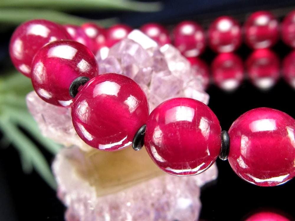 ルビー ブレスレット 宝石の女王 宝石質 ミャンマー産