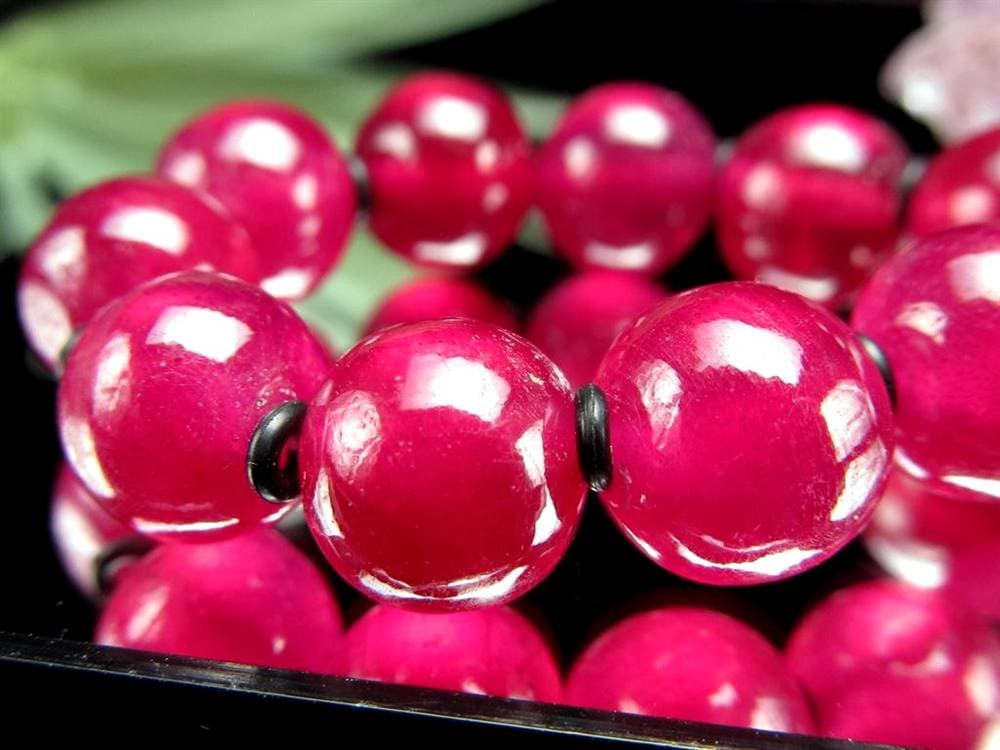 ルビー ブレスレット 宝石の女王 宝石質 ミャンマー産