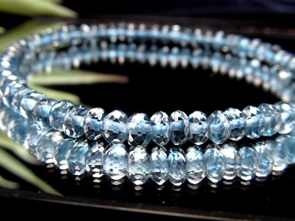 ブルートパーズ ロンドンブルートパーズ ブレスレット 黄玉 誕生石