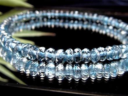 ブルートパーズ ロンドンブルートパーズ ブレスレット 黄玉 誕生石