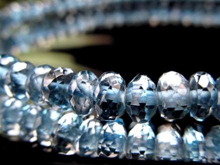 ブルートパーズ ロンドンブルートパーズ ブレスレット 黄玉 誕生石