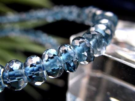 ブルートパーズ ロンドンブルートパーズ ブレスレット 黄玉 誕生石