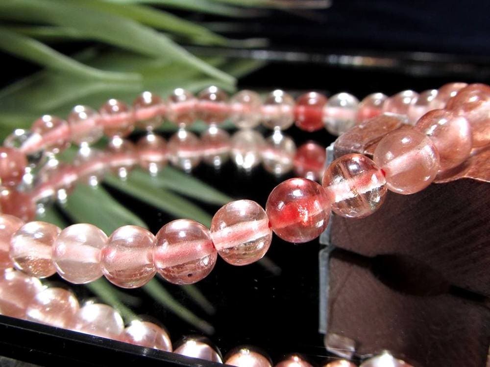 オレゴンサンストーン ブレスレット アメリカ オレゴン州産 アベンチュレッセンス サンストーン