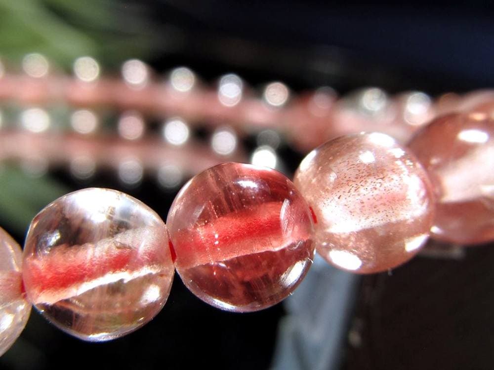 オレゴンサンストーン ブレスレット アメリカ オレゴン州産 アベンチュレッセンス サンストーン