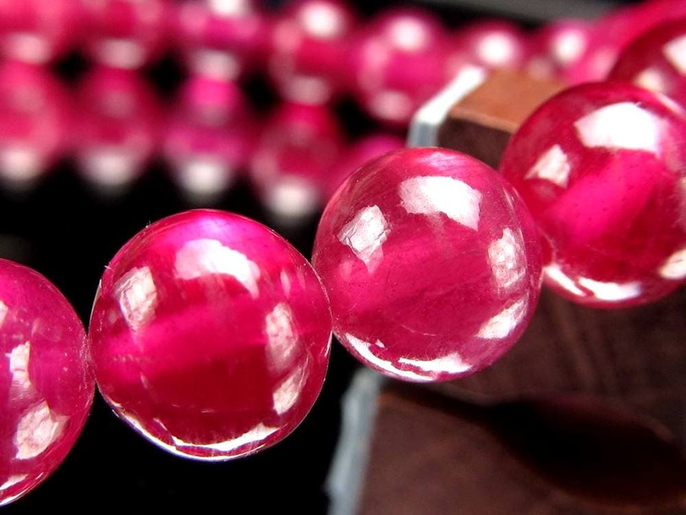 ルビー ブレスレット 宝石の女王 宝石質 ミャンマー産