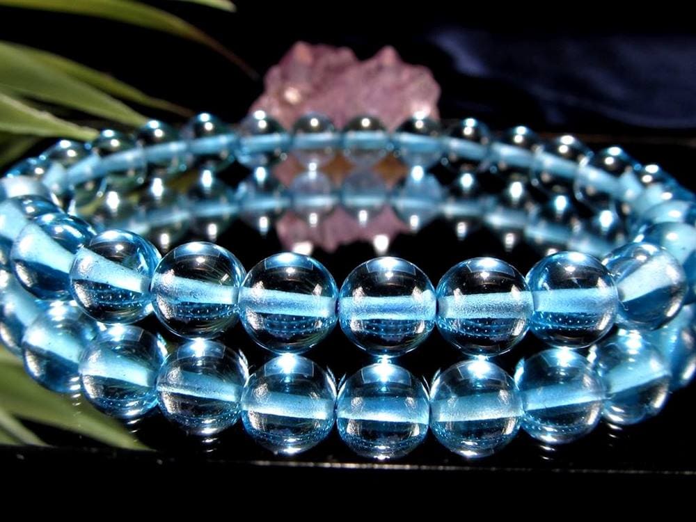 スイスブルートパーズ ブレスレット 誕生石 宝石 トパーズ