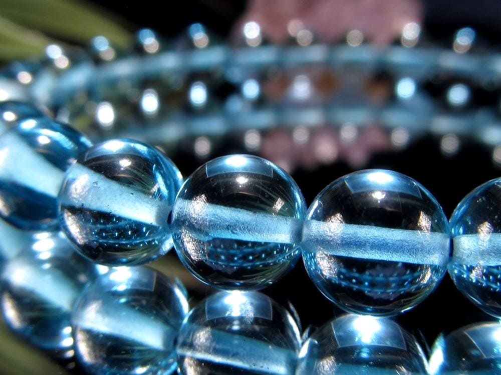 スイスブルートパーズ ブレスレット 誕生石 宝石 トパーズ