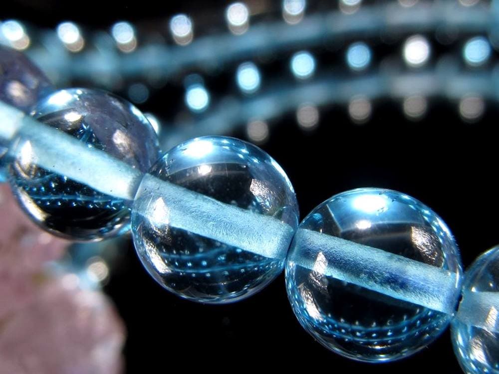 スイスブルートパーズ ブレスレット 誕生石 宝石 トパーズ