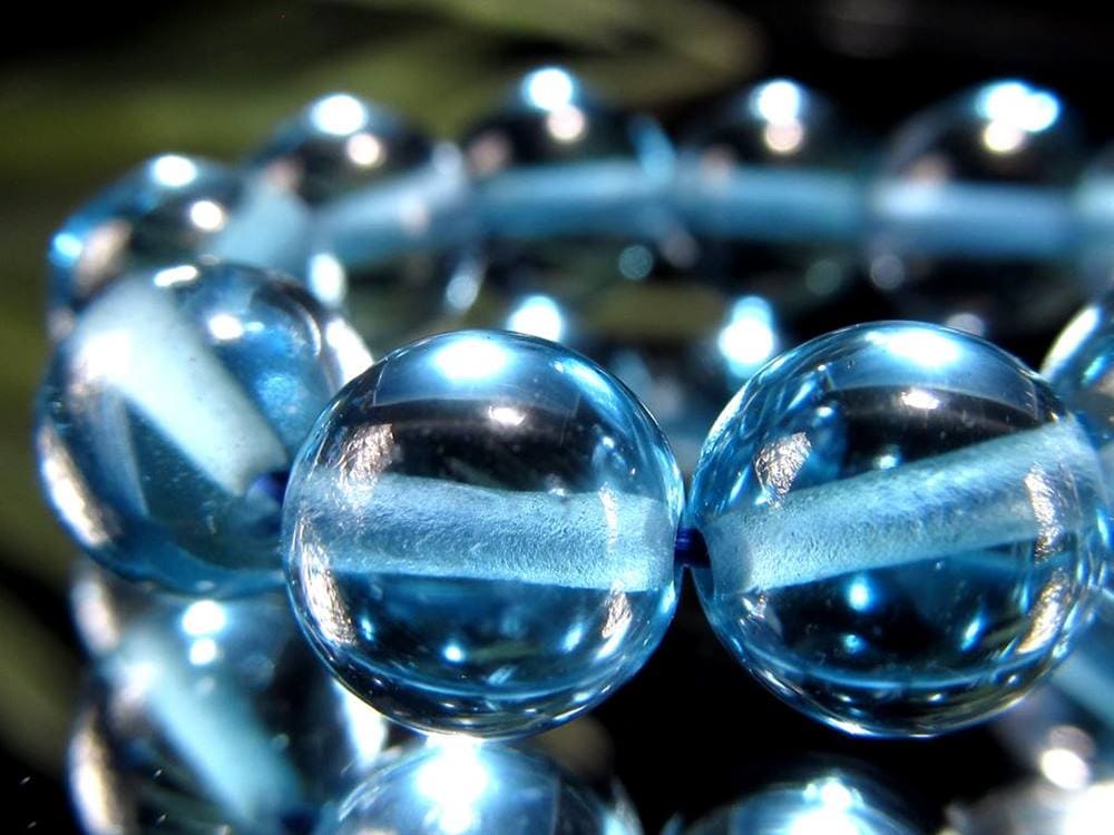 スイスブルートパーズ ブレスレット 誕生石 宝石 トパーズ