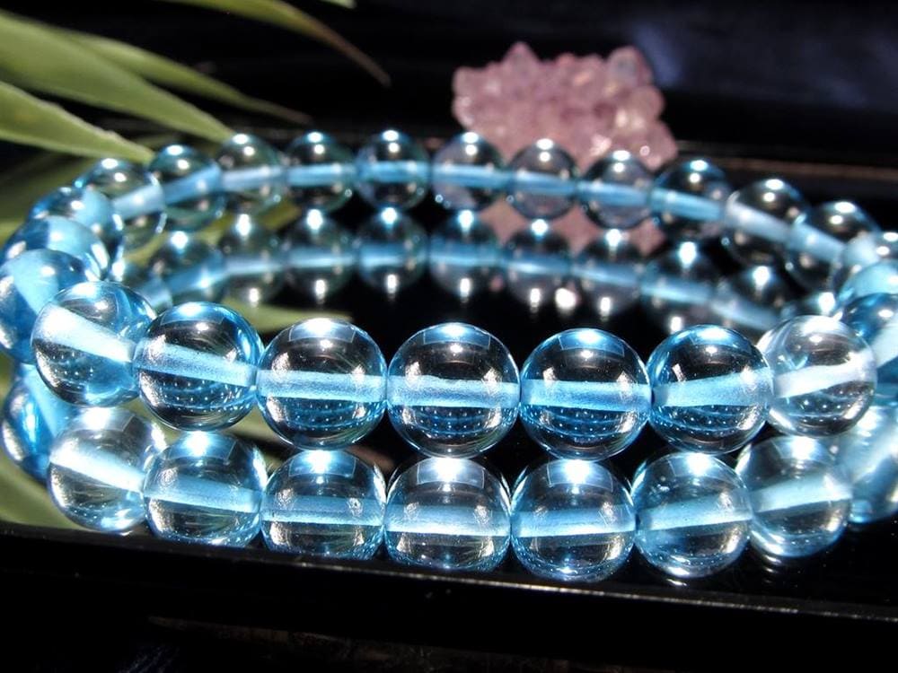 スイスブルートパーズ ブレスレット 誕生石 宝石 トパーズ