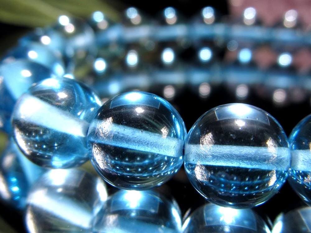 スイスブルートパーズ ブレスレット 誕生石 宝石 トパーズ