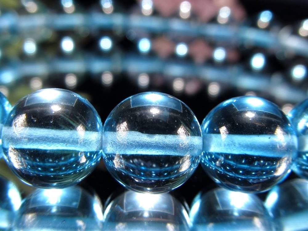 スイスブルートパーズ ブレスレット 誕生石 宝石 トパーズ