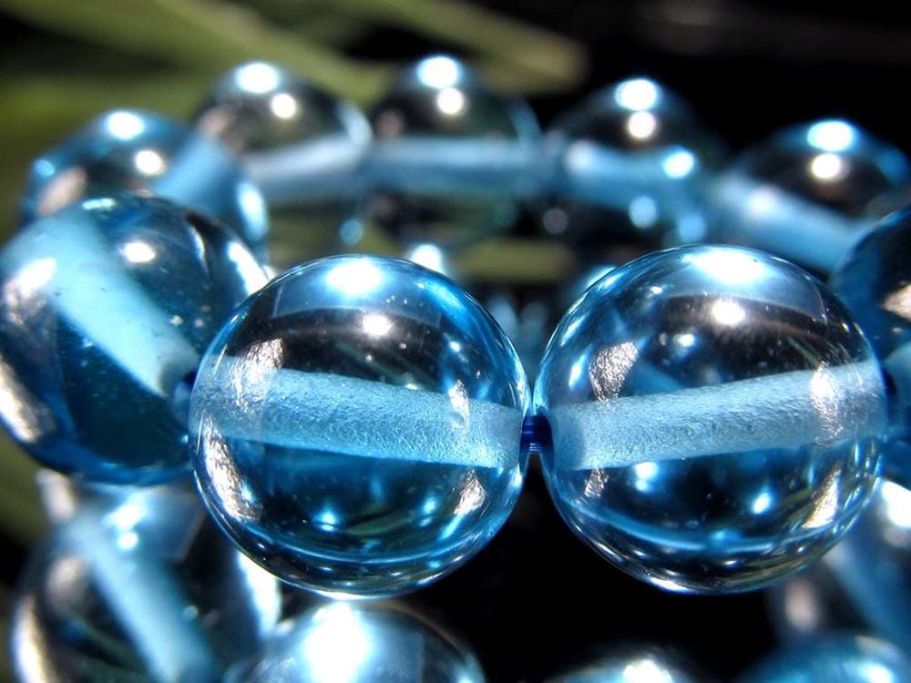 スイスブルートパーズ ブレスレット 誕生石 宝石 トパーズ