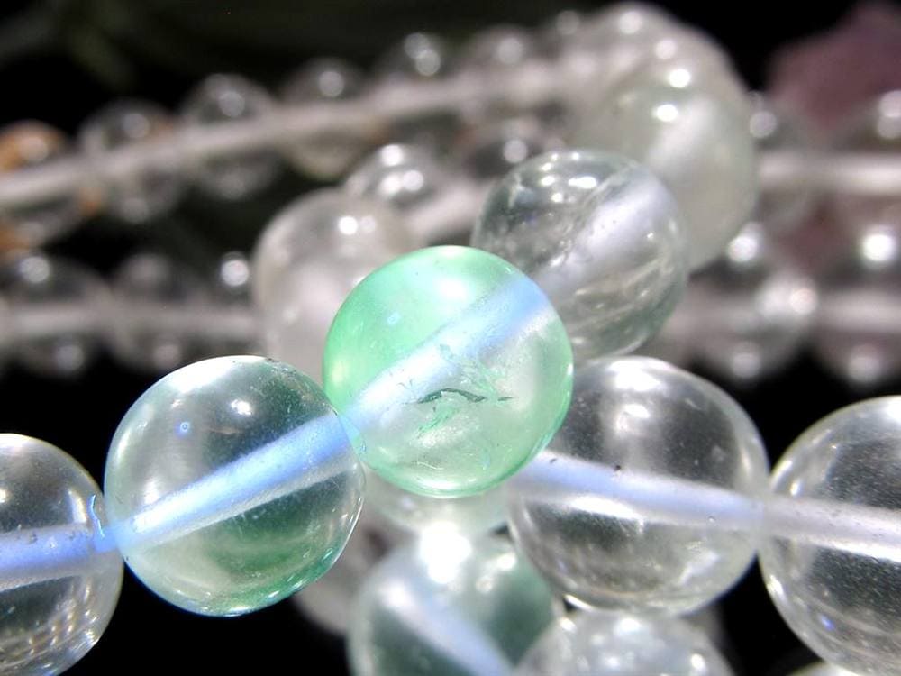 ハイアライトオパール ブレスレット グラスオパール ミステリアスストーン 玉滴石