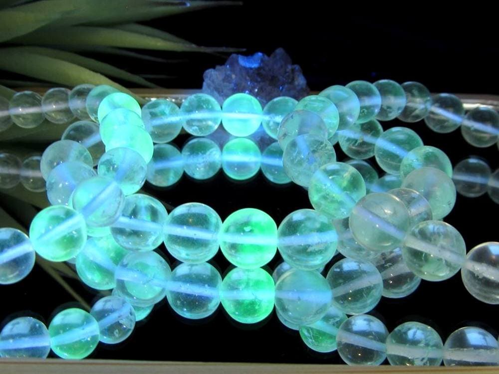 ハイアライトオパール ブレスレット グラスオパール ミステリアスストーン 玉滴石