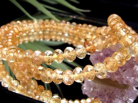 インペリアルトパーズ ブレスレット トパーズ 誕生石 宝石