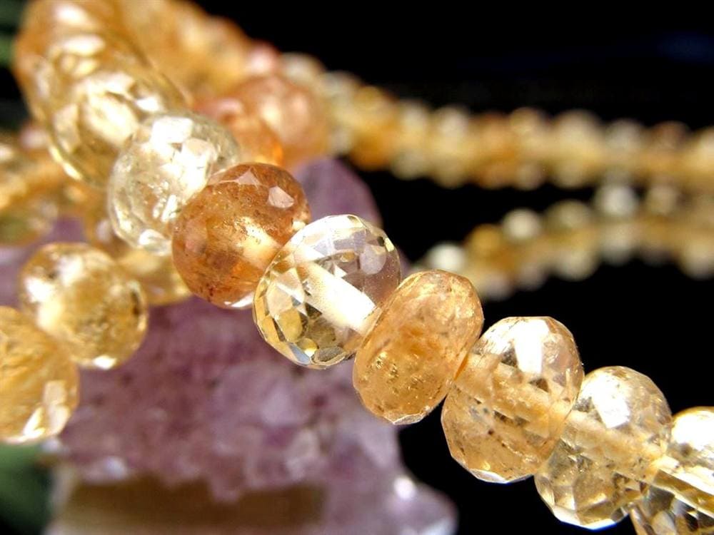 インペリアルトパーズ ブレスレット トパーズ 誕生石 宝石