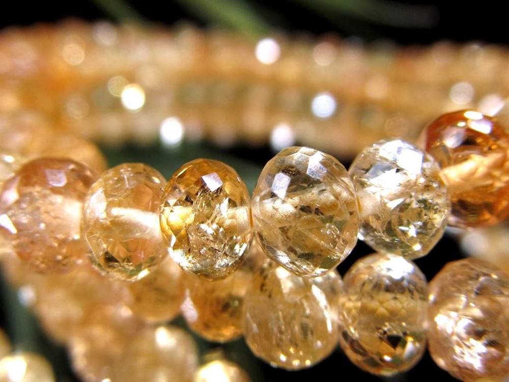 インペリアルトパーズ ブレスレット トパーズ 誕生石 宝石