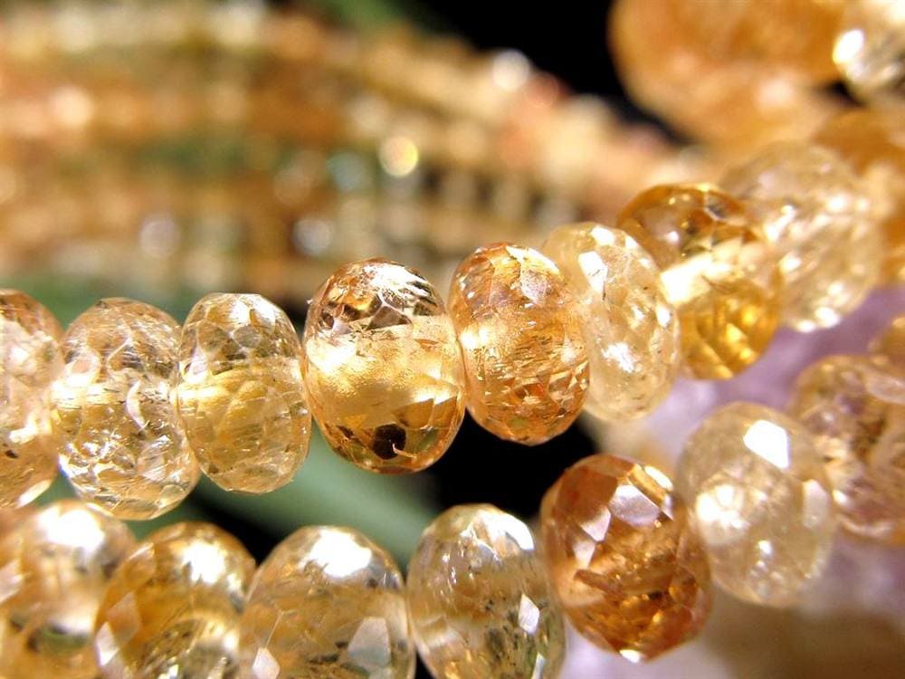 インペリアルトパーズ ブレスレット トパーズ 誕生石 宝石