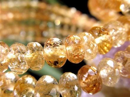 インペリアルトパーズ ブレスレット トパーズ 誕生石 宝石