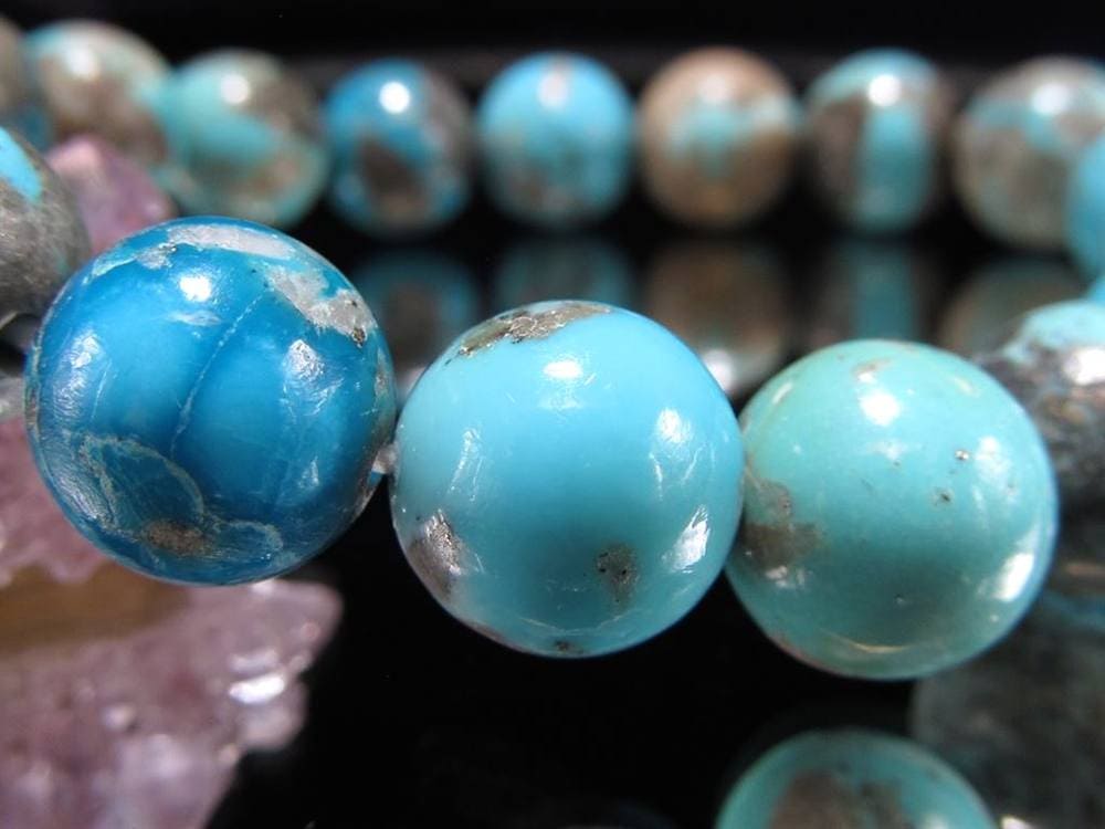ペルシャ ペルシアン ターコイズ ブレスレット 12月の誕生石 トルコ石