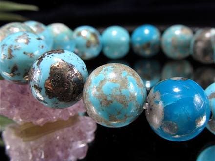 ペルシャ ペルシアン ターコイズ ブレスレット 12月の誕生石 トルコ石