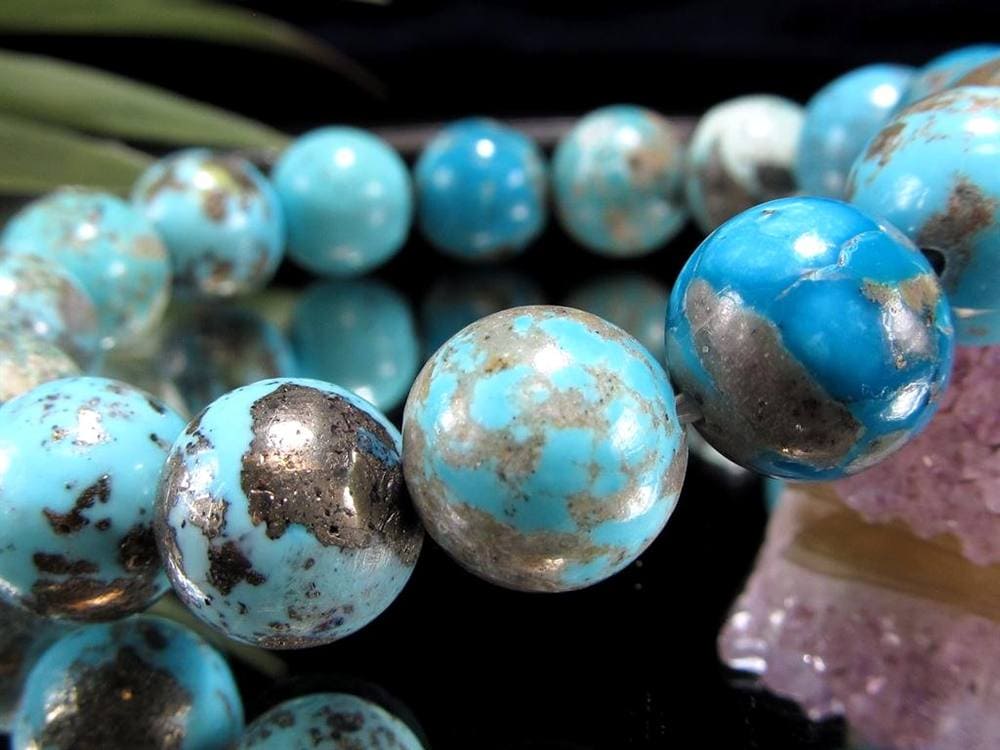 ペルシャ ペルシアン ターコイズ ブレスレット 12月の誕生石 トルコ石