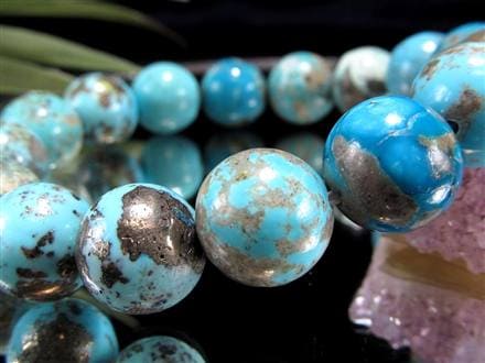 ペルシャ ペルシアン ターコイズ ブレスレット 12月の誕生石 トルコ石