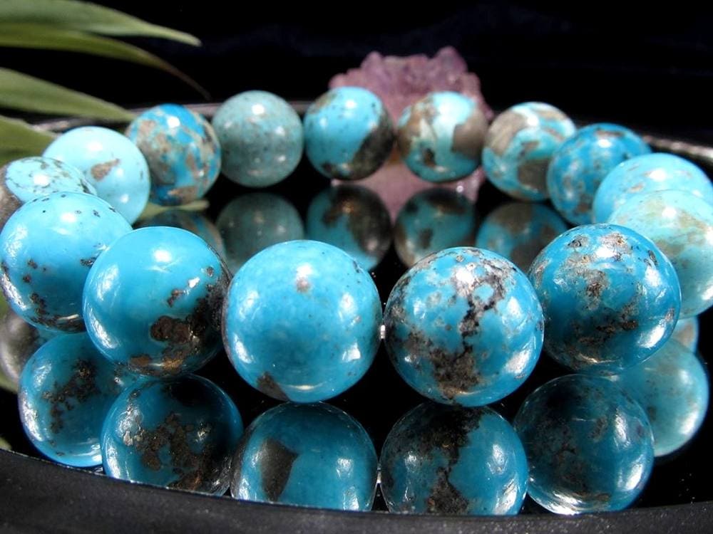 ペルシャ ペルシアン ターコイズ ブレスレット 12月の誕生石 トルコ石